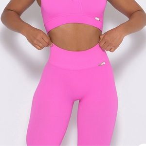 No longer available!!  Bombshell seamless pink leggings small